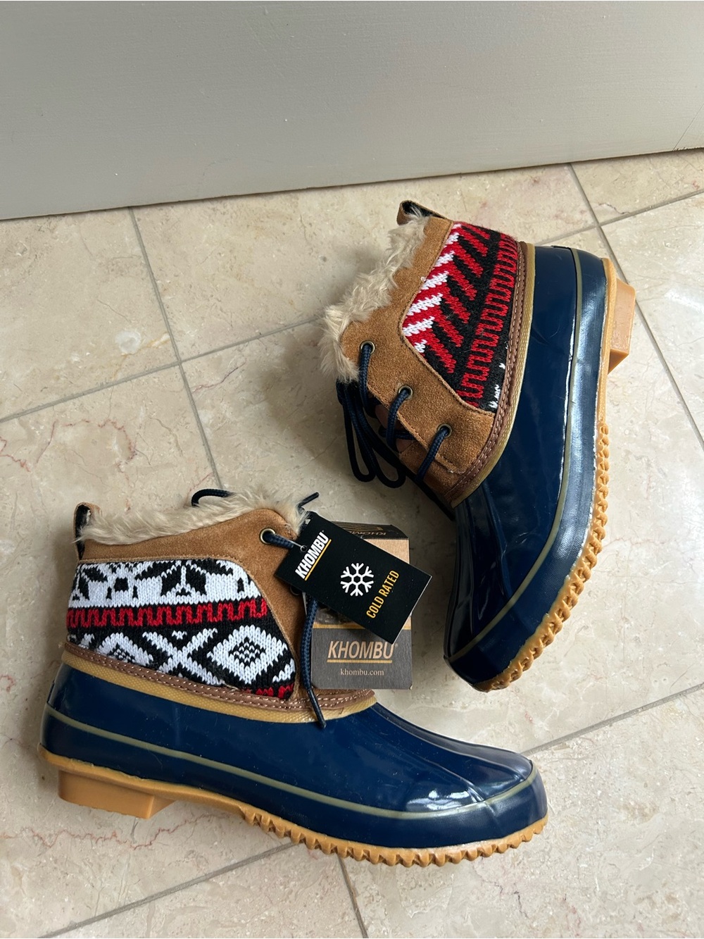 Khombu Jazzy Après Ski Snow Boots